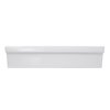 Nantucket Sinks 35.5 Inch Rectangular Italian Fireclay Vessel Sink Canal35-90